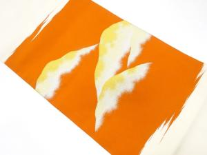 アンティーク　綴れ　山並模様織り出し名古屋帯（着用可）